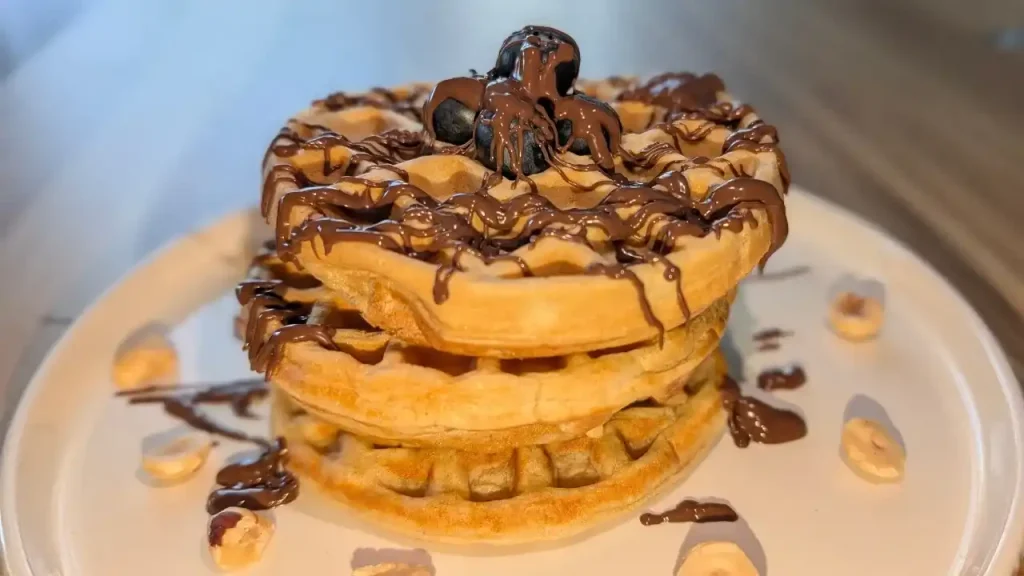Ma recette de gaufres sans repos - en-cuisine-avec-julie.com