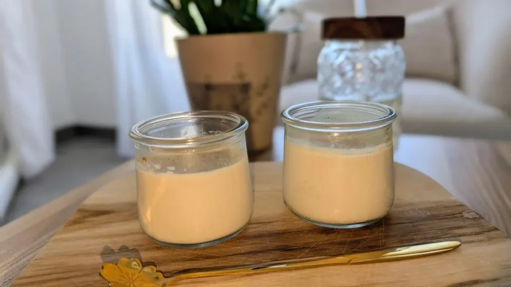 Photo de ma crème dessert vanille façon Danette maison (sans œuf)