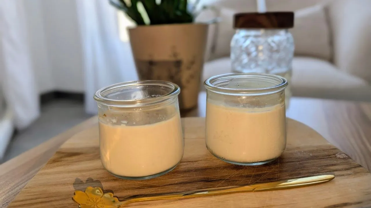 Photo de ma crème dessert vanille façon Danette maison (sans œuf)