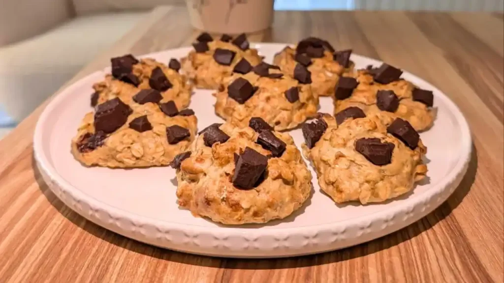 Cookie avoine-banane : la recette healthy, sans beurre et sans sucre ajouté par en-cuisine-avec-julie.com